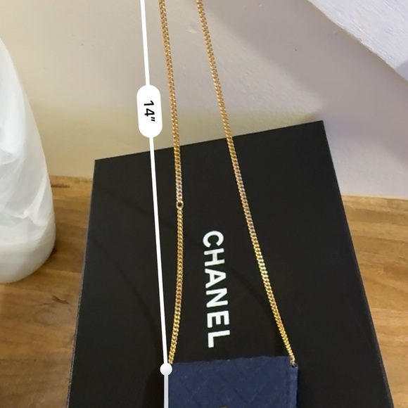 Auth Rare Chanel 90s micro flap Bag Navy  Quilted Bag Gold Chain collectable - Picture 5 of 14